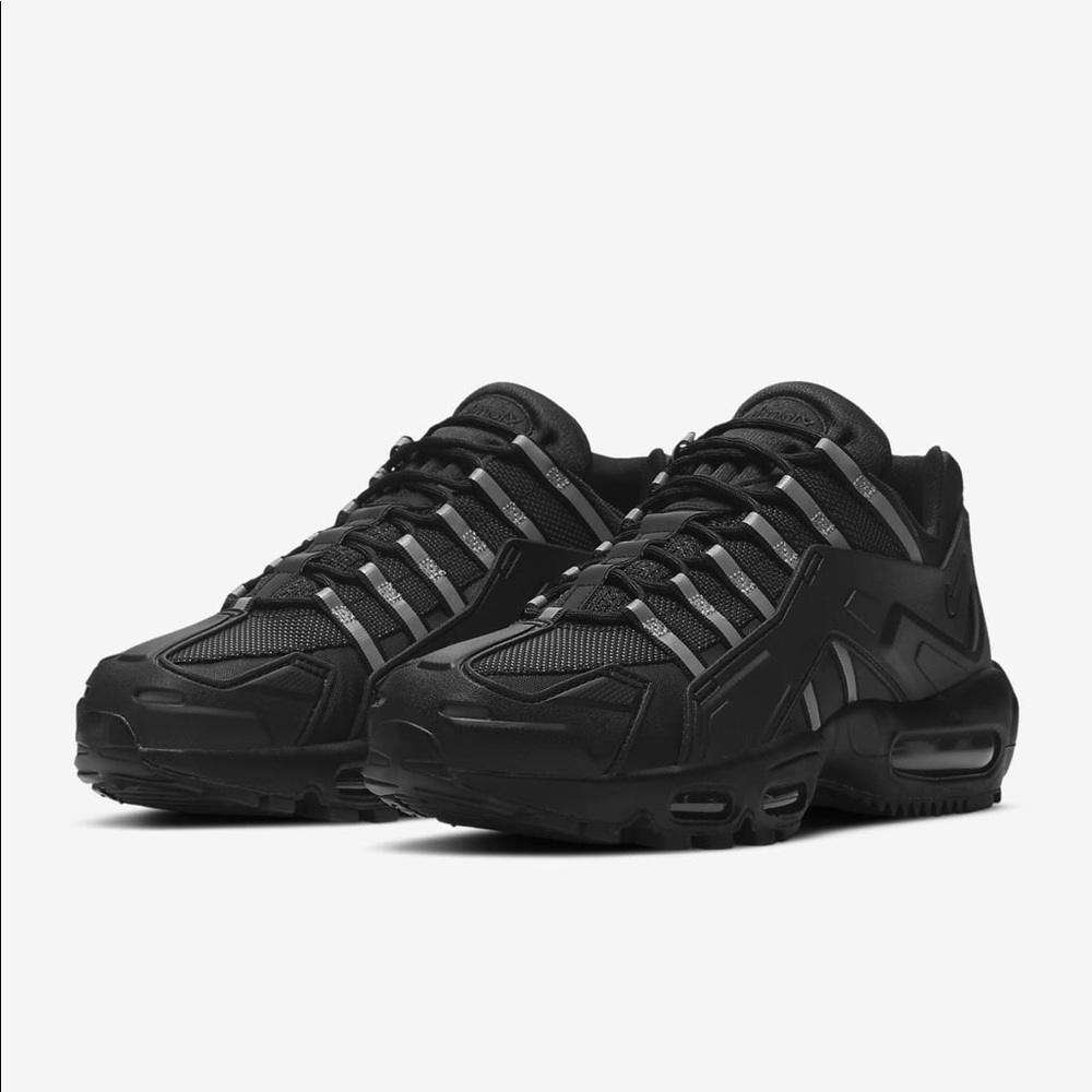 Air max Nike NDSTRKT BLACK REFLECTIVE Size 10.5 - Picture 2 of 4